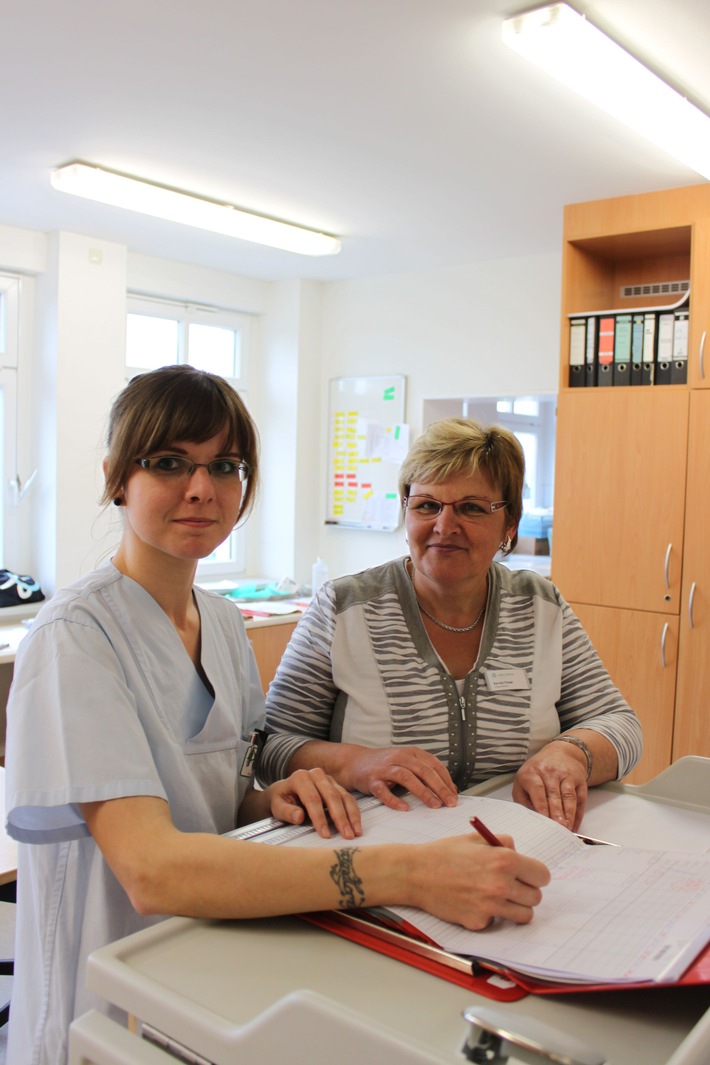 Fast alle Ausbildungsplätze schon vergeben. Berufliche Schule "Dr. Erich Paulun" begehrt Neues Ausbildungsjahr an der Asklepios Klinik Pasewalk (FOTO)