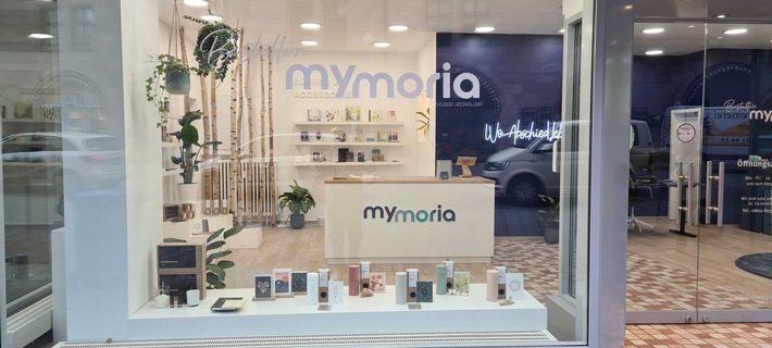 mymoria eröffnet Bestattungsboutique in Nürnberg