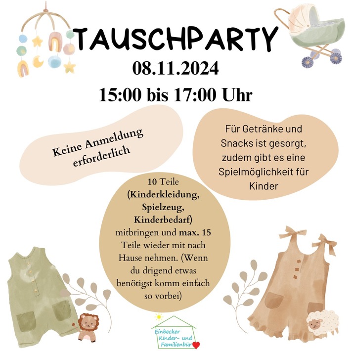 Tauschparty im EinKiFaBü