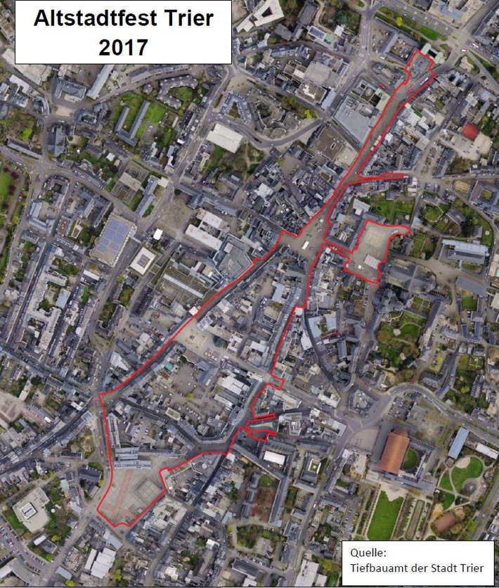 POL-PPTR: Gemeinsame Pressemitteilung von Polizei und Stadt Trier zum Trierer Altstadtfest