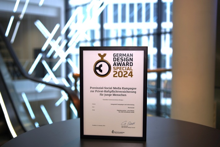 German Design Award für Provinzial