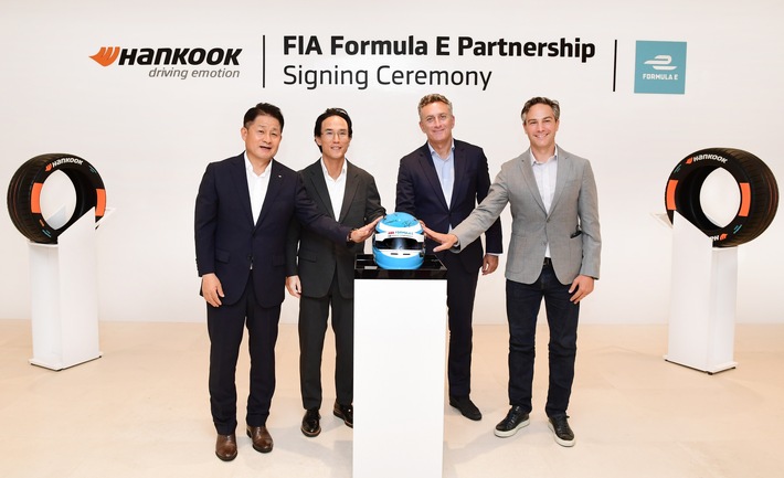 Hankook and Formula E celebrate partnership launch