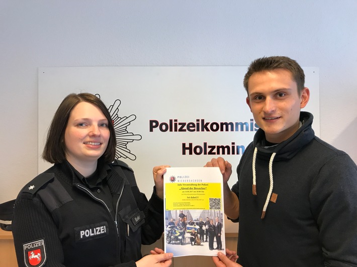 POL-HM: "Abend der Bewerber" bei der Polizei Holzminden