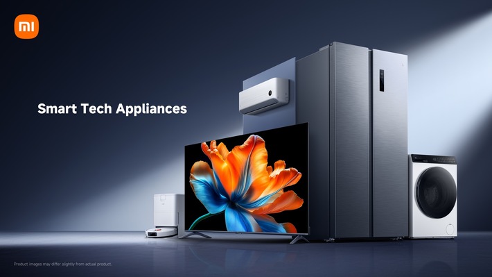 Xiaomi stellt vier Smart Tech Geräte vor: Haushaltsgroßgeräte, Fernseher und Staubsaugroboter