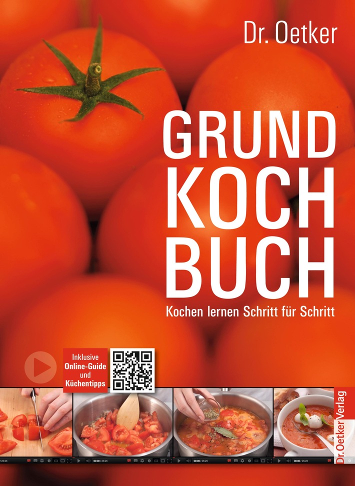 Der Dr. Oetker Verlag stellt für Journalisten eine Auswahl an honorarfreien Pressebildern aus dem Dr. Oetker Grundkochbuch zur Verfügung (FOTO)