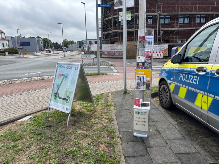 POL-COE: Coesfeld, Dülmener Straße/ E-Scooter im Blick