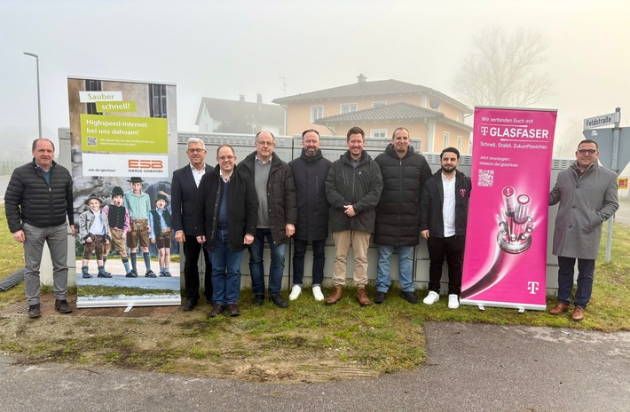Netze von ESB und Telekom „heiraten“ in Münchsdorf