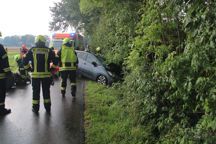 POL-COE: Senden, Bösensell, Kley / Verkehrsunfall mit mehreren Verletzten