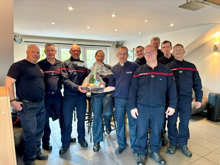 FW Ratingen: Feuerwehr Ratingen empfängt Delegation aus der Partnerstadt Le Quesnoy
