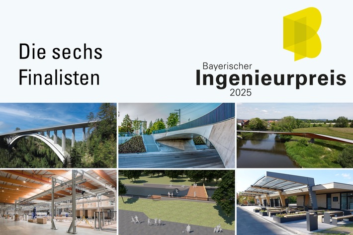 Nominierte des Bayerischen Ingenieurpreises 2025 stehen fest