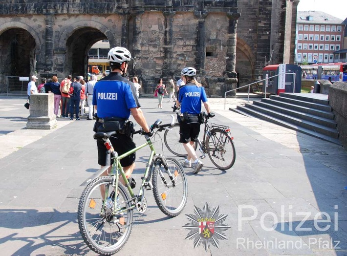 POL-PPTR: Fahrradkontrollen in der Trierer Fußgängerzone