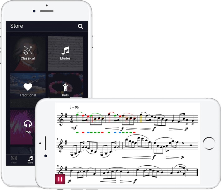 tonestro - Neue App für MusikerInnen - BILD