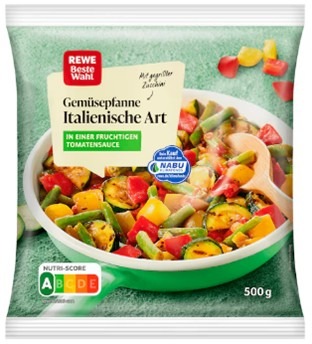 Produktrückruf: Eurogroup España Frutas y Verduras S.A.U., Paterna, ruft vorsorglich das Produkt "REWE Beste Wahl, Italienisches Pfannengemüse, 500g, L 6009 MHD 01.2028" zurück.