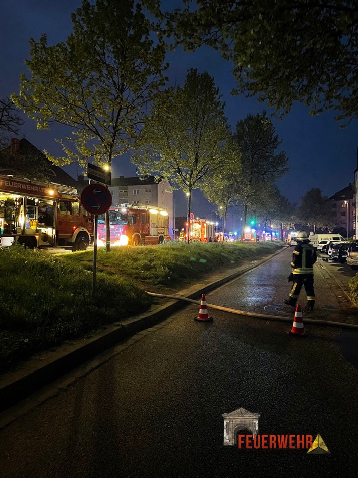 POL-PDLU: Tiefgaragenbrand in der Mahlastraße