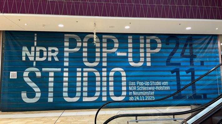 NDR Schleswig-Holstein eröffnet Pop-up-Studio in Neumünster