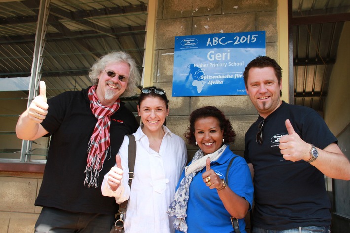 Menschen für Menschen weiht zwei weitere Schulen von  "Spitzenköche für Afrika" in Äthiopien ein (mit Bild)