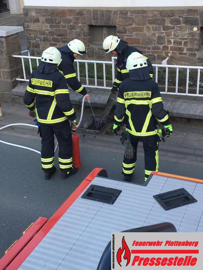 FW-PL: OT-Stadtmitte. Schornsteinbrand in der Bahnhofstraße