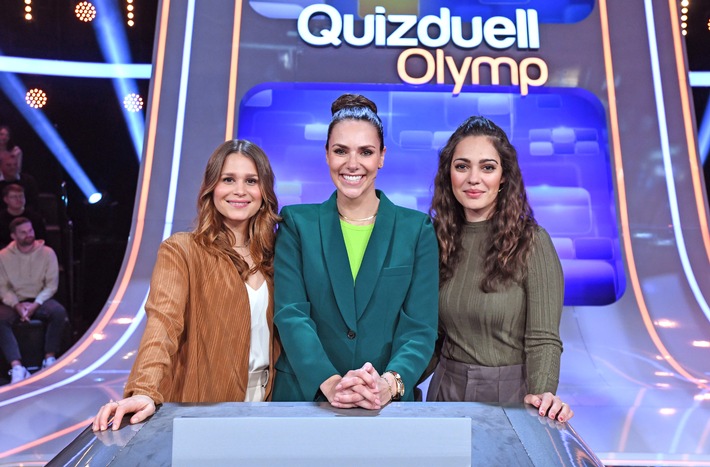 Shooting-Stars gegen den &quot;Quizduell-Olymp&quot;: Cristina do Rego und Nilam Farooq zu Gast bei Esther Sedlaczek am Freitag, 3. Februar, 18:50 Uhr im Ersten