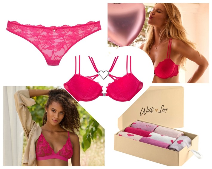 Lingerie zum Verlieben: Valentinstags-Highlights von LASCANA