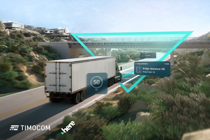 TIMOCOM und HERE Technologies verlängern Zusammenarbeit