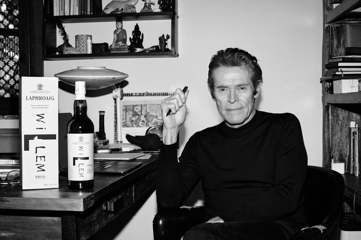 Laphroaig® und Willem Dafoe stellen neuen Single Malt Whisky vor / Willem by Willem