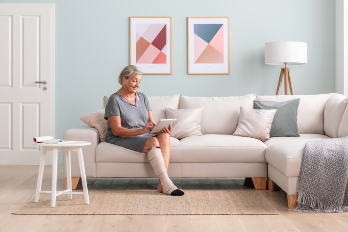 Juzo Compression Wrap überzeugt in Anwendungsbeobachtung / Deutliche Verbesserungen bei Ulcus cruris venosum