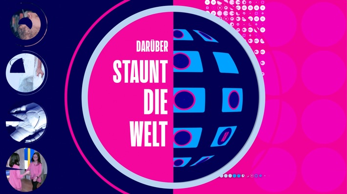 &quot;Darüber ... die Welt&quot;: ProSieben startet eine neue Rankingshow-Reihe