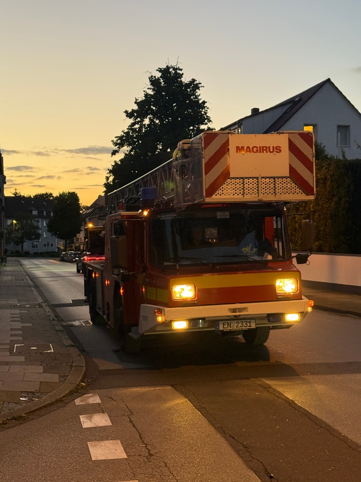 FW-EN: Ausgelöster Heimrauchmelder - diesmal etwas anders als erwartet...
