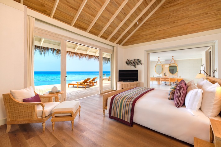 Zweimal Gold für Nachhaltigkeit und Technologie: Two-Bedroom Ocean Residence von Milaidhoo Maldives mit Elite Traveler Award ausgezeichnet
