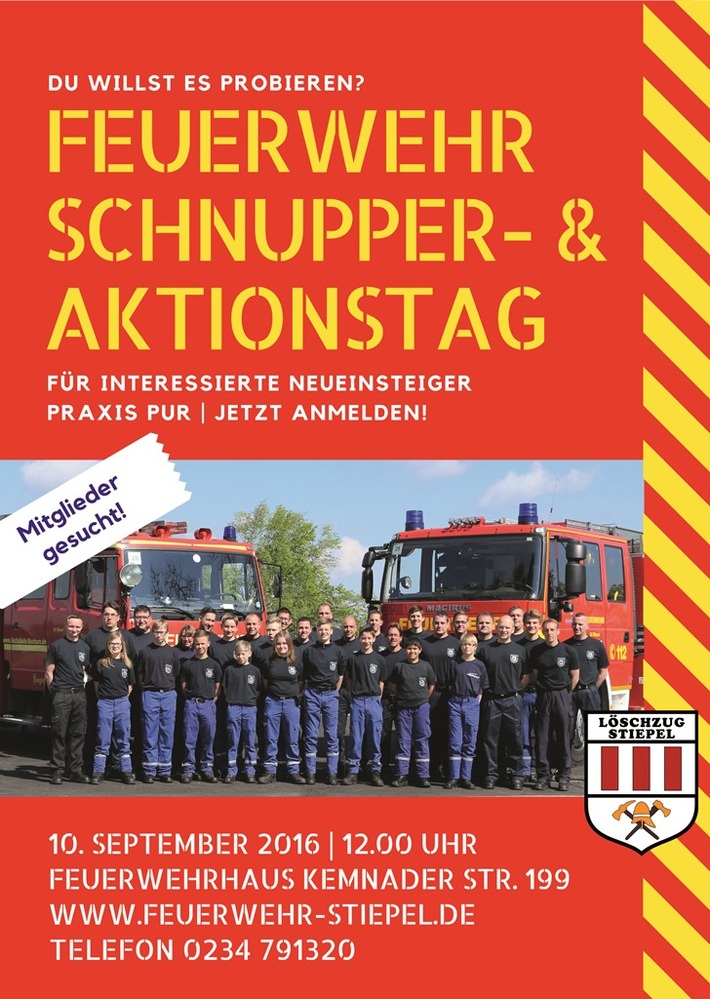 FW-BO: Aktionstag bei der Freiwilligen Feuerwehr