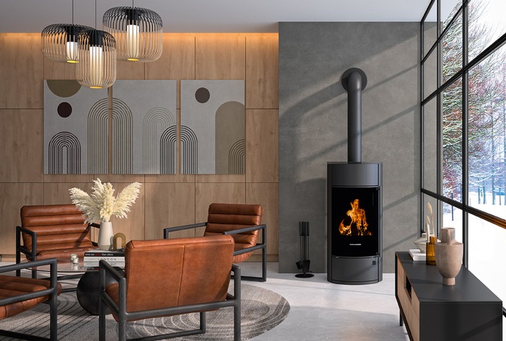 World of Fireplaces 2025: pureBLACK: Die Kunst der vollkommenen Reduktion