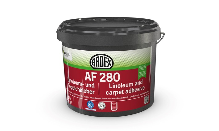 Ardex bringt nachhaltigen Linoleum- und Teppichkleber auf den Markt
