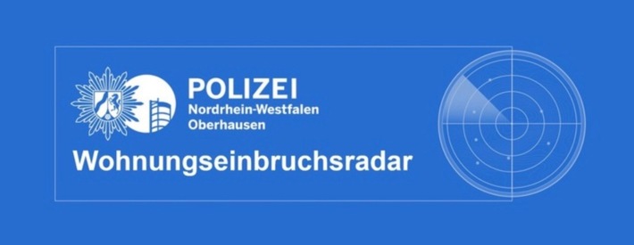 POL-OB: Wohnungseinbruchsradar in Oberhausen