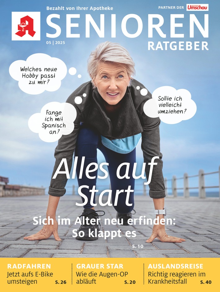 6 Tipps: So gelingt Ihnen der Neustart im Alter / Warum es sich lohnt, im Alter noch einmal etwas ganz anderes zu machen - und wie man herausfindet, was man wirklich will