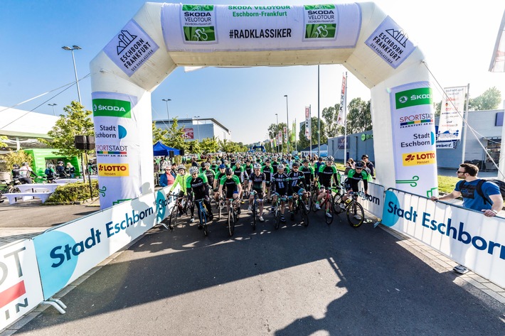 ŠKODA mobilisiert Jubiläumsedition des Radsportklassikers Eschborn-Frankfurt