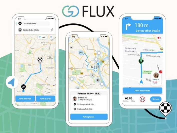 Ford bietet seiner Kölner Belegschaft als Pilotversuch die Mitfahrzentrale App goFLUX an, um CO2-Emissionen zu sparen und das Verkehrsaufkommen zu senken. Weiterer Text über ots und www.presseportal.de/nr/6955 / Die Verwendung dieses Bildes ist für redaktionelle Zwecke honorarfrei. Veröffentlichung bitte unter Quellenangabe: "obs/Ford-Werke GmbH"