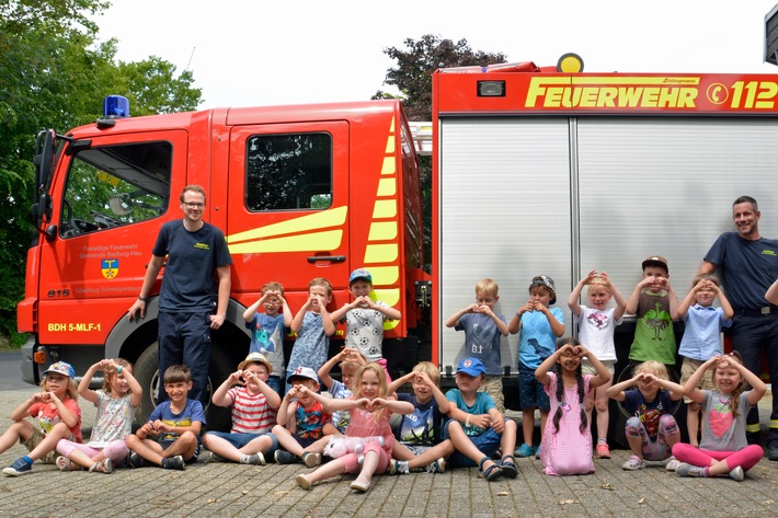 FW-KLE: Starke Löwen bei der Freiwilligen Feuerwehr Bedburg-Hau