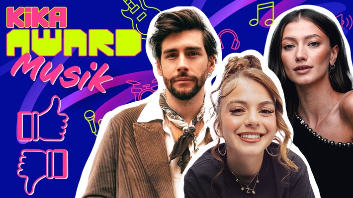 "KiKA Award" 2026: Kinderjury nominiert erste Stars / Publikums-Votings für Kategorien "Musik" und "Sport" starten