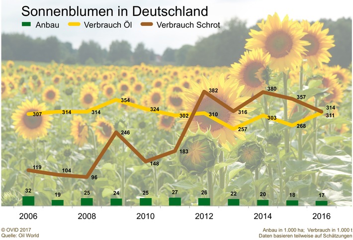 Deutschland, (k)ein Sonnenblumenland?