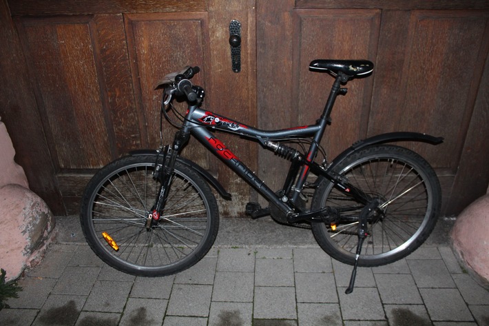 POL-OG: Offenburg - Fahrrad entwendet, Besitzer gesucht