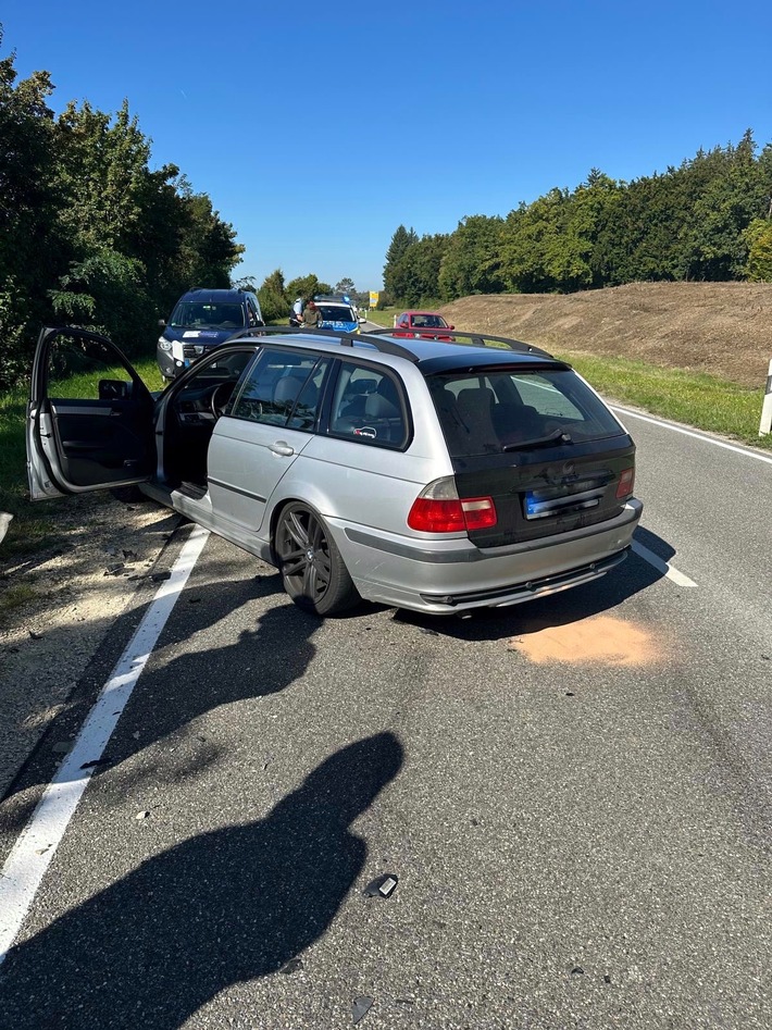 FW Allensbach: G1 Betriebsstoffe aus PKW