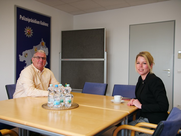 POL-PPKO: Lana Horstmann (MdL) zu Besuch im Polizeipräsidium Koblenz