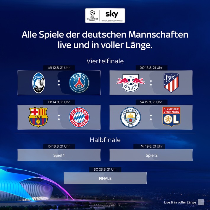 Uefa Champions League Heute Live / UEFA Champions League heute live: 4