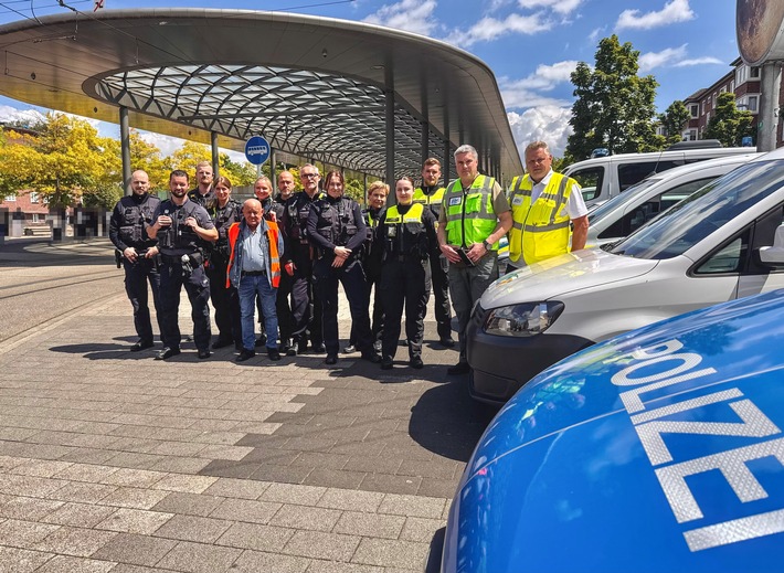 POL-BO: Schwerpunkteinsatz: Polizei zeigt Präsenz im Herner Stadtzentrum