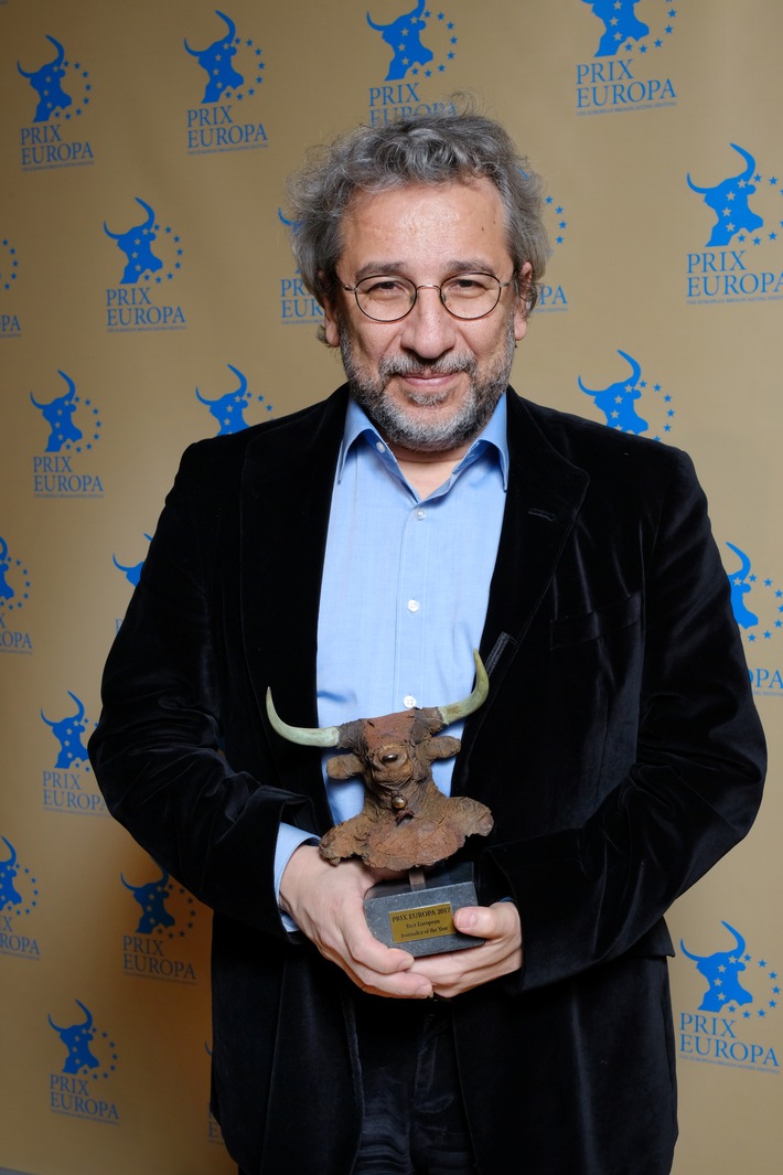 Can Dündar ist Europäischer Journalist des Jahres / PRIX EUROPA vergibt 14 europäische Medienpreise