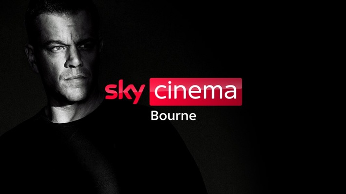 Sky Cinema Bourne: Matt Damon als Agent ohne Gedächtnis in allen Filmhits auf einem eigenen Sender