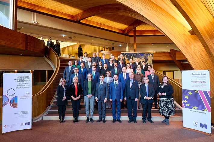 Pompidou-Gruppe des Europarats zu Sucht- und Drogenpolitik startet im Beisein Liechtensteins in die neue Arbeitsperiode