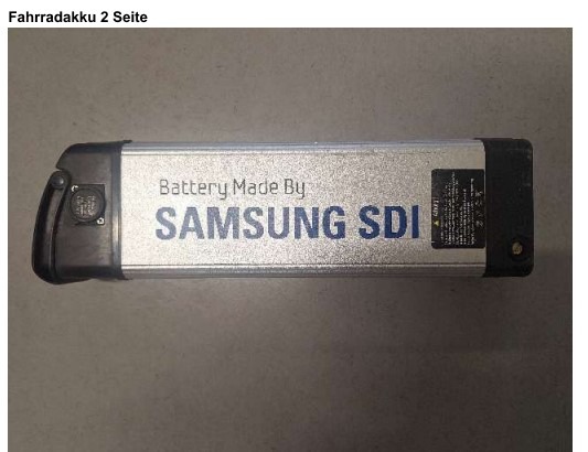 POL-WHV: Sicherstellung von Fahrradakkus im Rahmen einer Durchsuchung