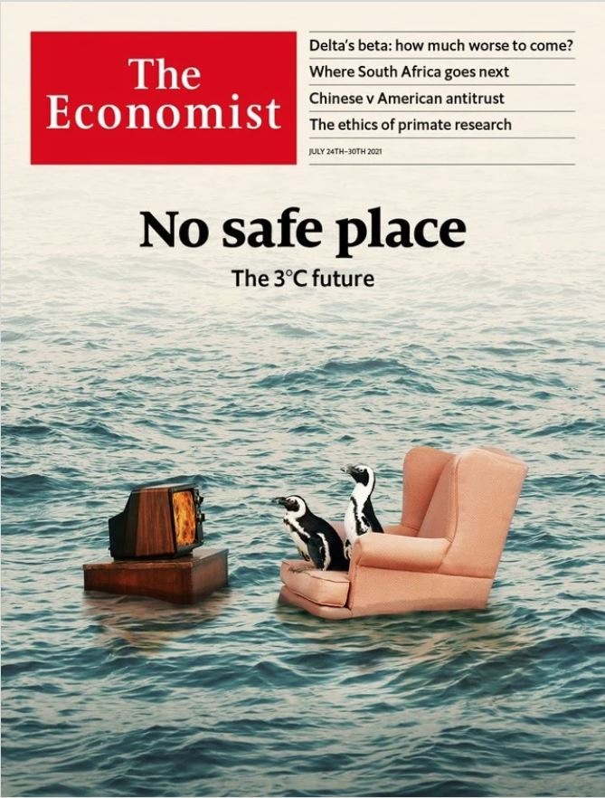 The Economist: In einer 3°C-Welt gibt es keinen sicheren Ort | Deutschland kämpft mit den menschlichen und politischen Folgen des verheerenden Hochwassers | Was der Big-Mac-Index über den Dollar und den Dong aussagt