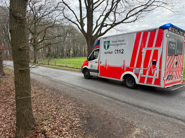 FW-Schermbeck: Unterstützung des Rettungsdienstes